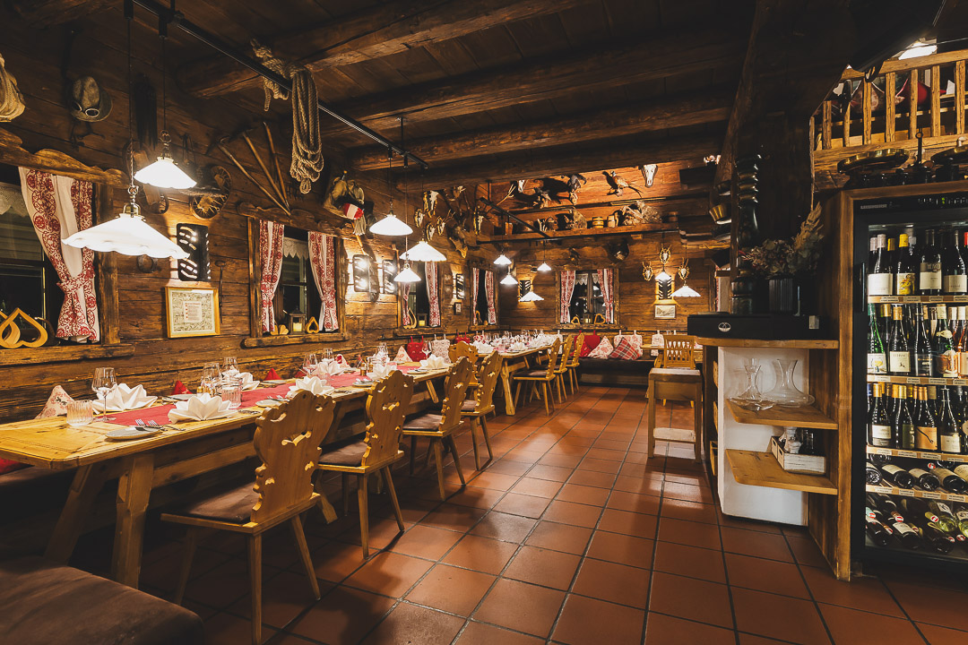 Restaurantbereich im Grainer's Dorfstadl