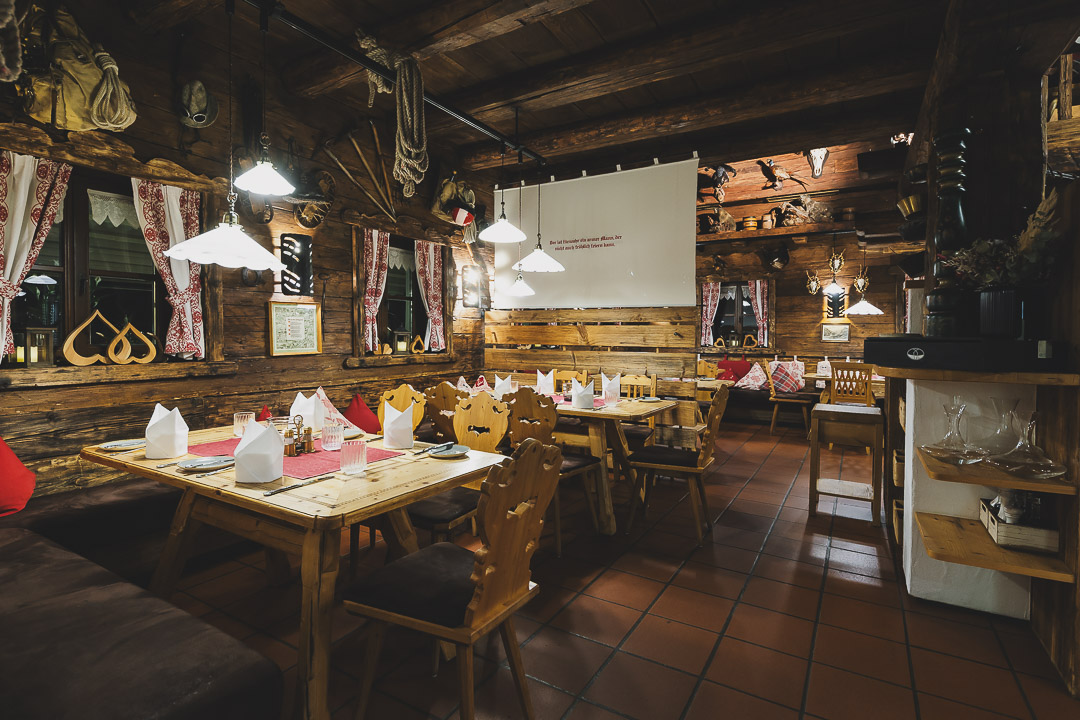 Schön eingedeckter Tisch