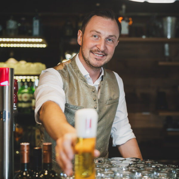 Gastgeber Johannes Grainer